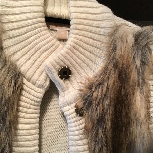 Michael Kors Faux Fur Sweater Vest - Picture 5 of 6